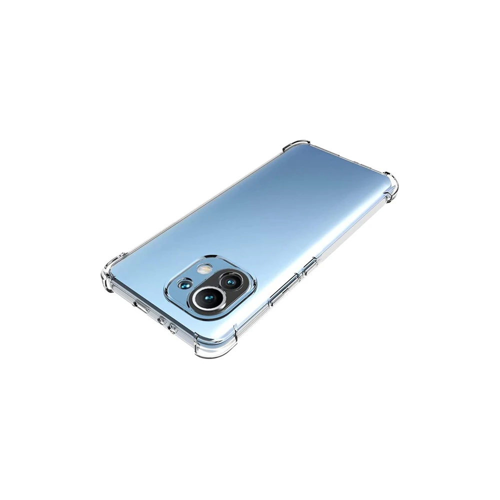 Xiaomi Mi 11 Kamera Korumalı Shockproof Darbe Emici Silikon Kılıf