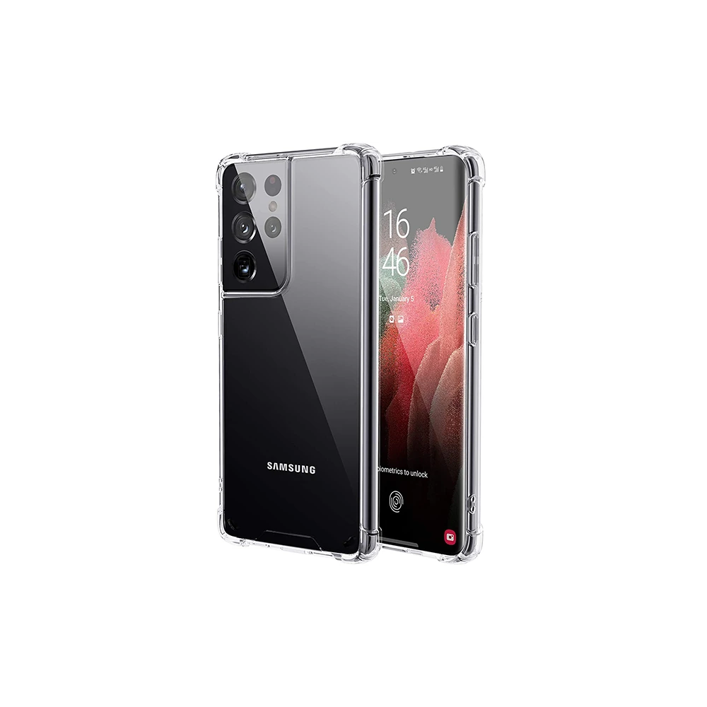 SM Galaxy S21 Ultra - S30 Ultra Shockproof Darbe Emici Silikon Kılıf