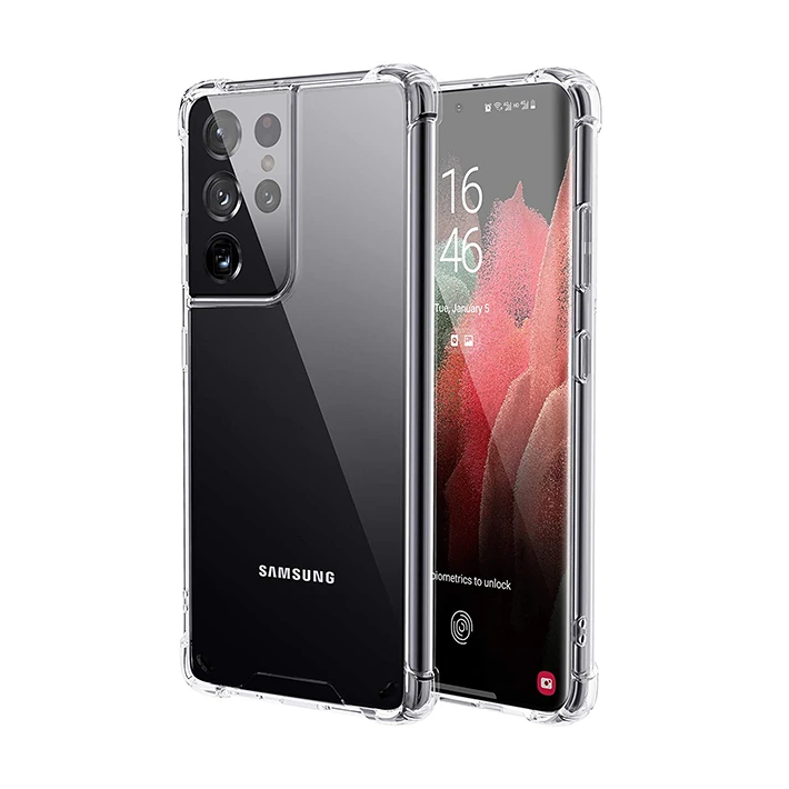 SM Galaxy S21 Ultra - S30 Ultra Shockproof Darbe Emici Silikon Kılıf