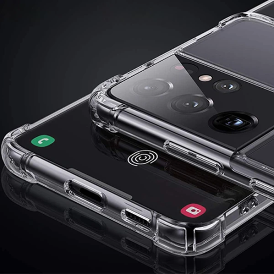 SM Galaxy S21 Ultra - S30 Ultra Shockproof Darbe Emici Silikon Kılıf