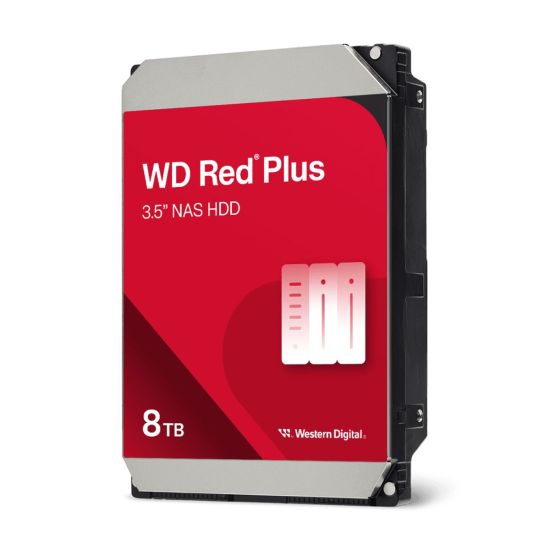 WD RED WD80EFPX 3,5" 8TB, 256mb, 5640 Rpm, 7/24 GÜVENLİK-NAS-SERV