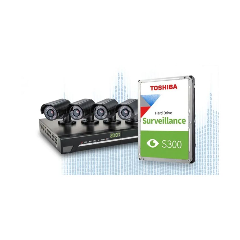 TOSHIBA S300, HDWT720UZSVA, 3.5", 2TB, 128Mb 5400 Rpm, 7/24 Güven
