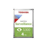 TOSHIBA S300, HDWT840UZSVA, 3.5", 4TB, 256Mb 5400 Rpm, 7/24 Güven