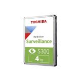 TOSHIBA S300, HDWT840UZSVA, 3.5", 4TB, 256Mb 5400 Rpm, 7/24 Güven