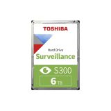 TOSHIBA S300, HDWT860UZSVA, 3.5", 6TB, 256Mb 5400 Rpm, 7/24 Güven