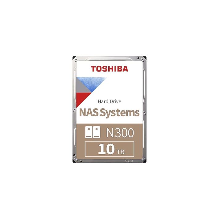 TOSHIBA N300, MN10ADA10TS, 3.5", 10TB, 512Mb 7200 Rpm, SATA3, 7/2