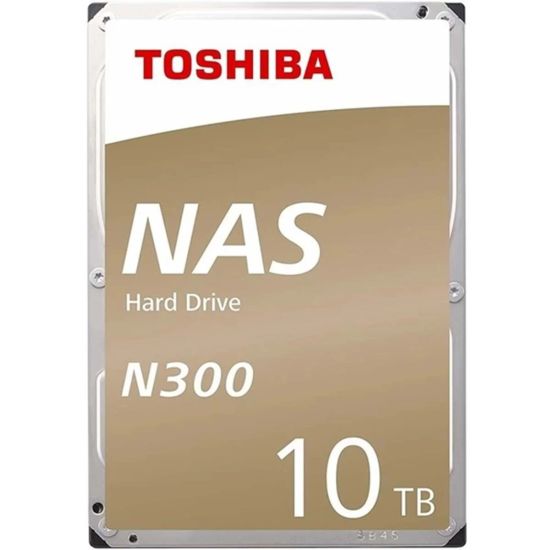 TOSHIBA N300, MN10ADA10TS, 3.5", 10TB, 512Mb 7200 Rpm, SATA3, 7/2