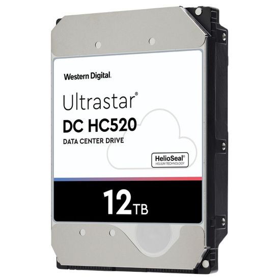 WD ULTRASTAR, HUH721212ALE604, 3.5", 12TB, 256Mb, 7200 Rpm, 7/24 Enter
