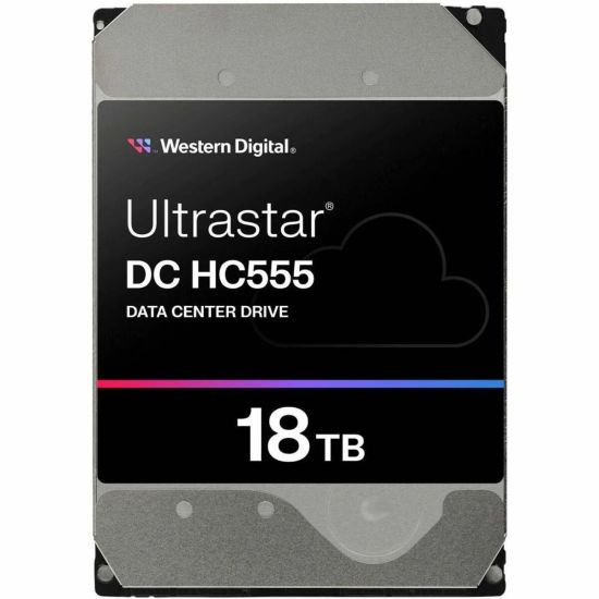 WD ULTRASTAR, WUH722018CLE6L4, 3.5", 18TB, 512Mb, 7200 Rpm, 7/24 