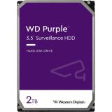WD PURPLE, WD23PURZ, 3.5", 2TB, 256Mb, 5400 Rpm, 7/24 Güvenlik, H