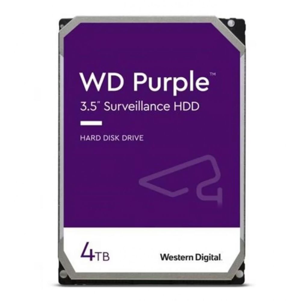 WD PURPLE, WD43PURZ, 3.5", 4TB, 256Mb, 5400 Rpm, 7/24 Güvenlik, H
