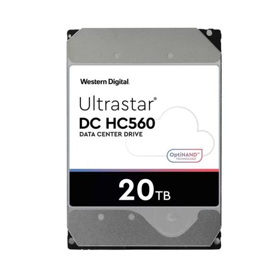 WD ULTRASTAR, WUH722020BLE6L4, 3.5", 20TB, 512Mb, 7200 Rpm, 7/24 