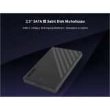 HIKSEMI HS-HUB-MHB201, USB3.0, 2,5" Disk Kutusu. (SSD ve HDD Dest