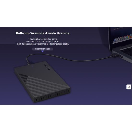 HIKSEMI HS-HUB-MHB201, USB3.0, 2,5" Disk Kutusu. (SSD ve HDD Dest