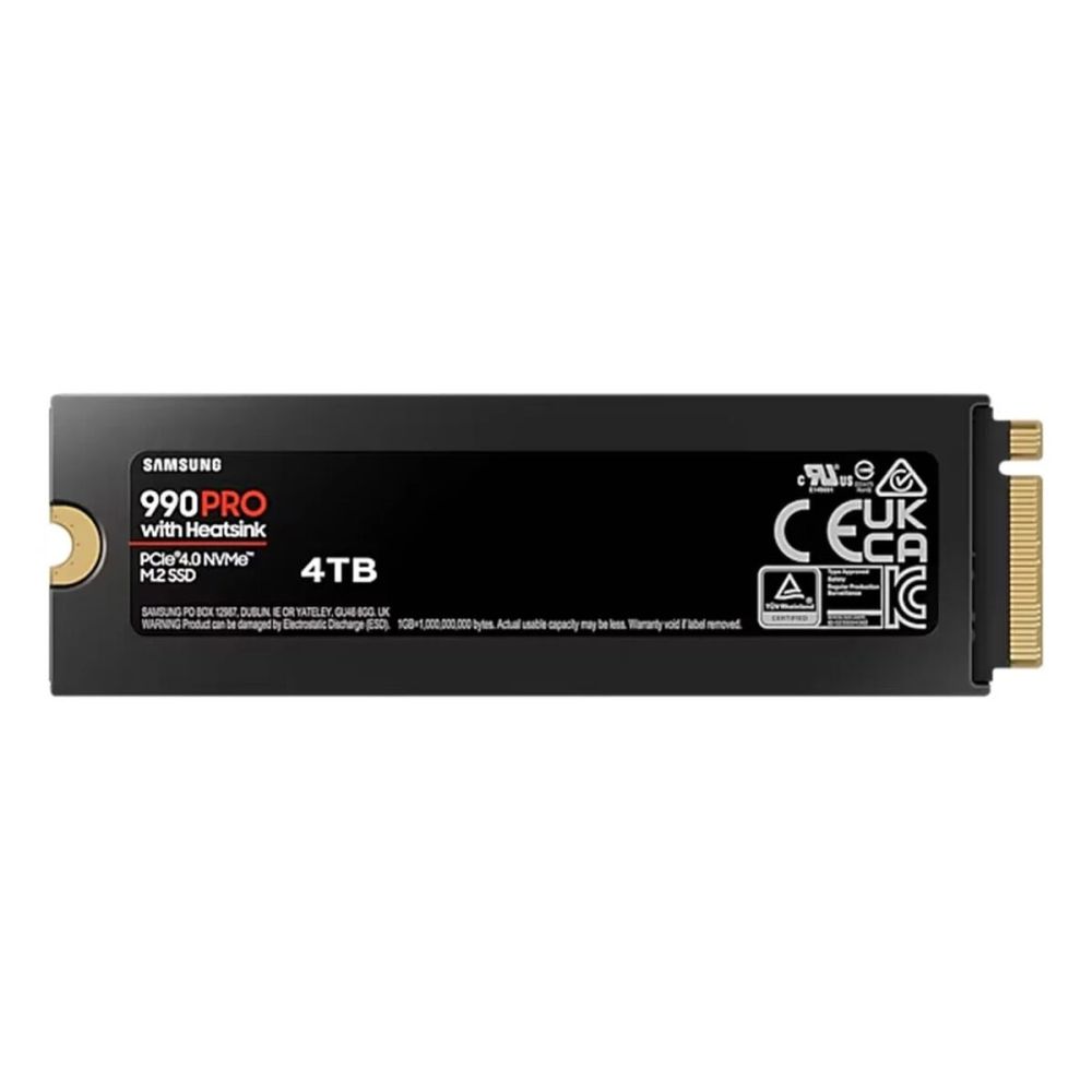SAMSUNG MZ-V9P4T0CW, 990 PRO, 4TB, 7450/6900, Gen4, NVMe PCIe M.2 2280