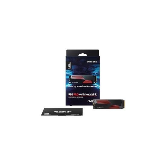 SAMSUNG MZ-V9P4T0CW, 990 PRO, 4TB, 7450/6900, Gen4, NVMe PCIe M.2 2280