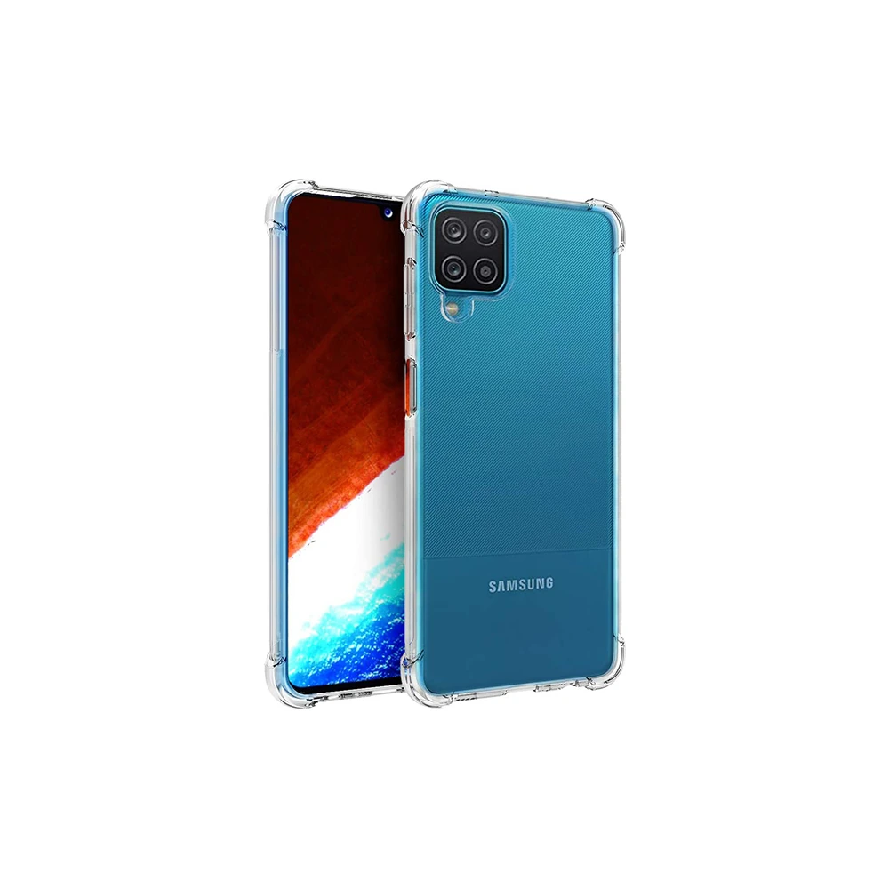 SM Galaxy A12 - M12 Anti-Drop Shockproof Darbe Emici Silikon Kılıf