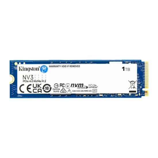 KINGSTON SNV3S/1000G, NV3, 1TB, 6000/4000, Gen4, NVME PCIe M.2 2280, S