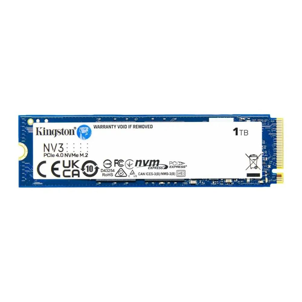 KINGSTON SNV3S/1000G, NV3, 1TB, 6000/4000, Gen4, NVME PCIe M.2 2280, S