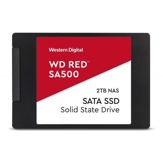 WD Red SA500, WDS200T2R0A, 2TB, 560/530, SERVER ve NAS için Enterprise