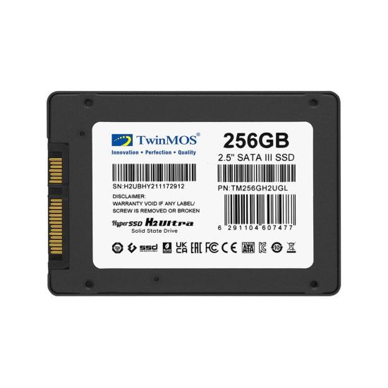 TwinMOS TM256GH2UGL, 256GB, 2.5" SATA3, SSD, 580-550Mb/s, 3DNAND,