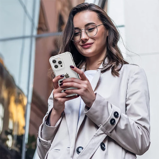 iPhone 13 Pro Max 6.7inç Shockproof Darbe Emici Silikon Kılıf