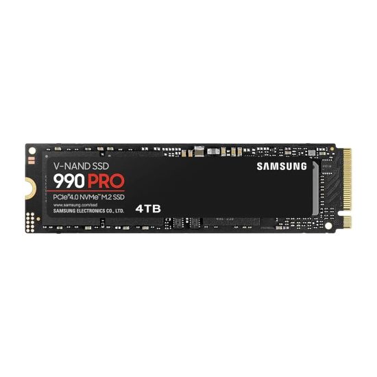 SAMSUNG MZ-V9P4T0BW, 990 PRO, 4TB, 7450/6900, Gen4, NVMe PCIe M.2 2280