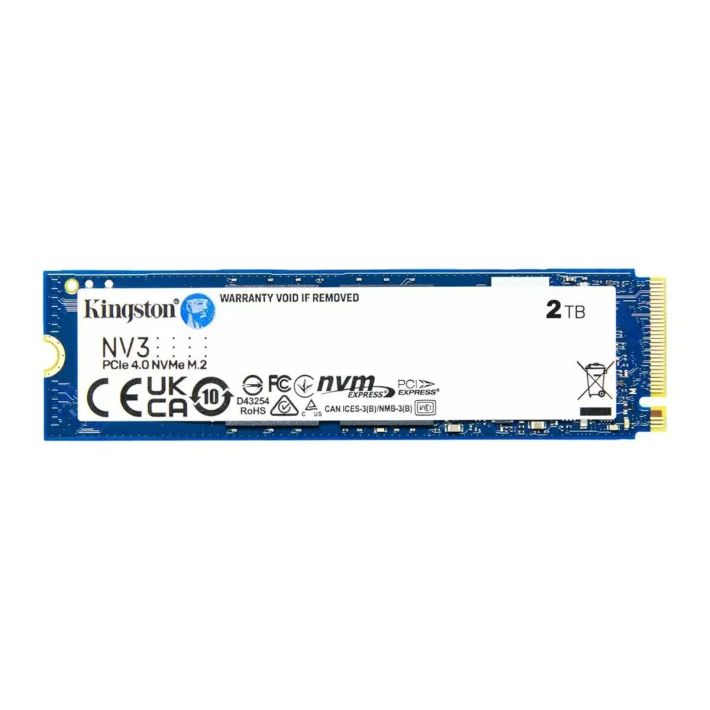 KINGSTON SNV3S/2000G, NV3, 2TB, 6000/5000, Gen4, NVME PCIe M.2 2280, S