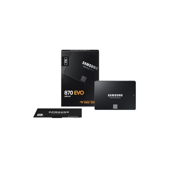SAMSUNG MZ-77E1T0BW 870 EVO 1TB 560/530, 2,5" SATA SSD (Türkiye D