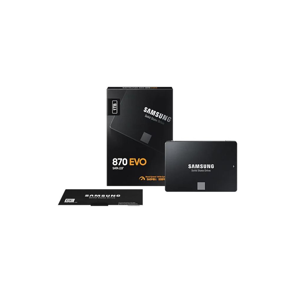 SAMSUNG MZ-77E1T0BW 870 EVO 1TB 560/530, 2,5" SATA SSD (Türkiye D