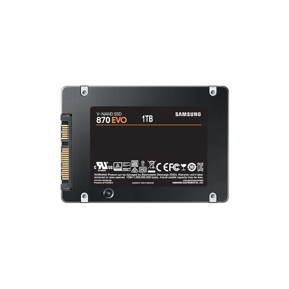 SAMSUNG MZ-77E1T0BW 870 EVO 1TB 560/530, 2,5" SATA SSD (Türkiye D