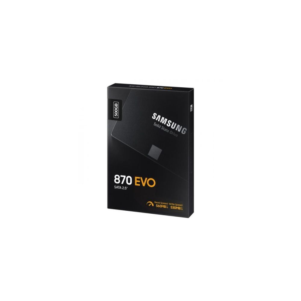 SAMSUNG MZ-77E500BW, 870 EVO, 500GB, 560/530, 2,5" SATA, SSD (Tür