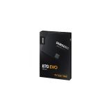 SAMSUNG MZ-77E500BW, 870 EVO, 500GB, 560/530, 2,5" SATA, SSD (Tür