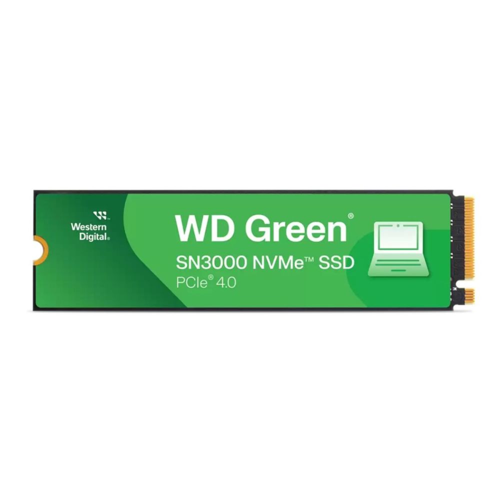 WD Green SN3000, WDS100T4G0E, 1TB, 5000/4200, Gen4, NVMe PCIe M.2 2280