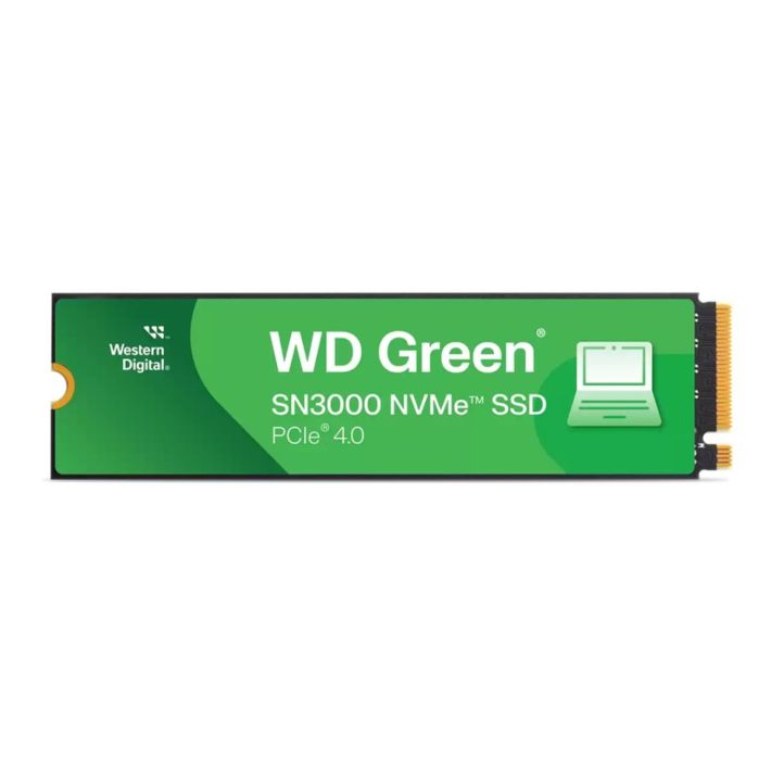 WD Green SN3000, WDS100T4G0E, 1TB, 5000/4200, Gen4, NVMe PCIe M.2 2280