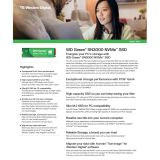 WD Green SN3000, WDS100T4G0E, 1TB, 5000/4200, Gen4, NVMe PCIe M.2 2280