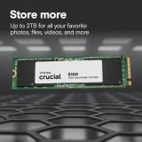 CRUCIAL CT1000E100SSD8, E100, 1TB, 5000/4500, Gen4, NVME PCIe M.2 2280