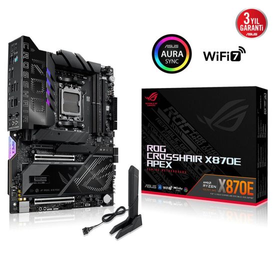 ASUS ROG CROSSHAIR X870E APEX, 2xDDR5, 5xM.2, 2xDP, Type-C, PCIe 5.0, 