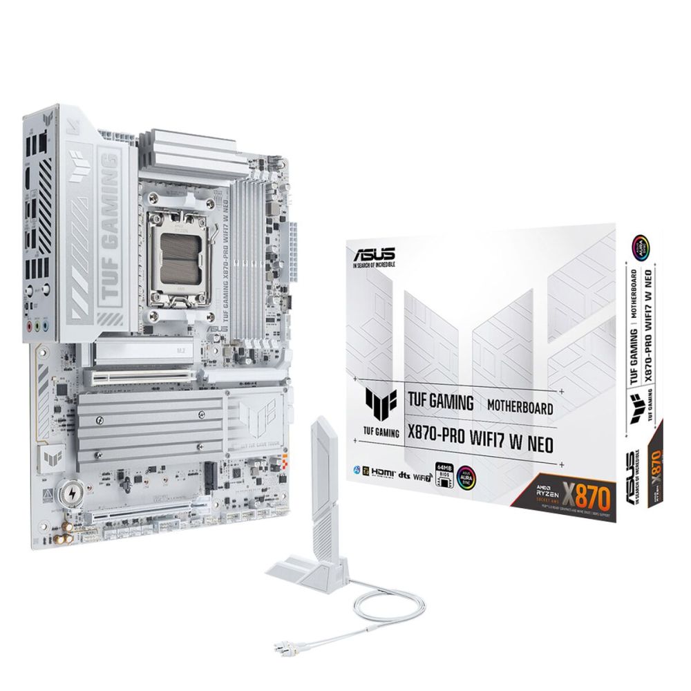 ASUS TUF GAMING B850-PRO WIFI7 W NEO, 4xDDR5, 3x M.2, HDMI, DP, Type-C