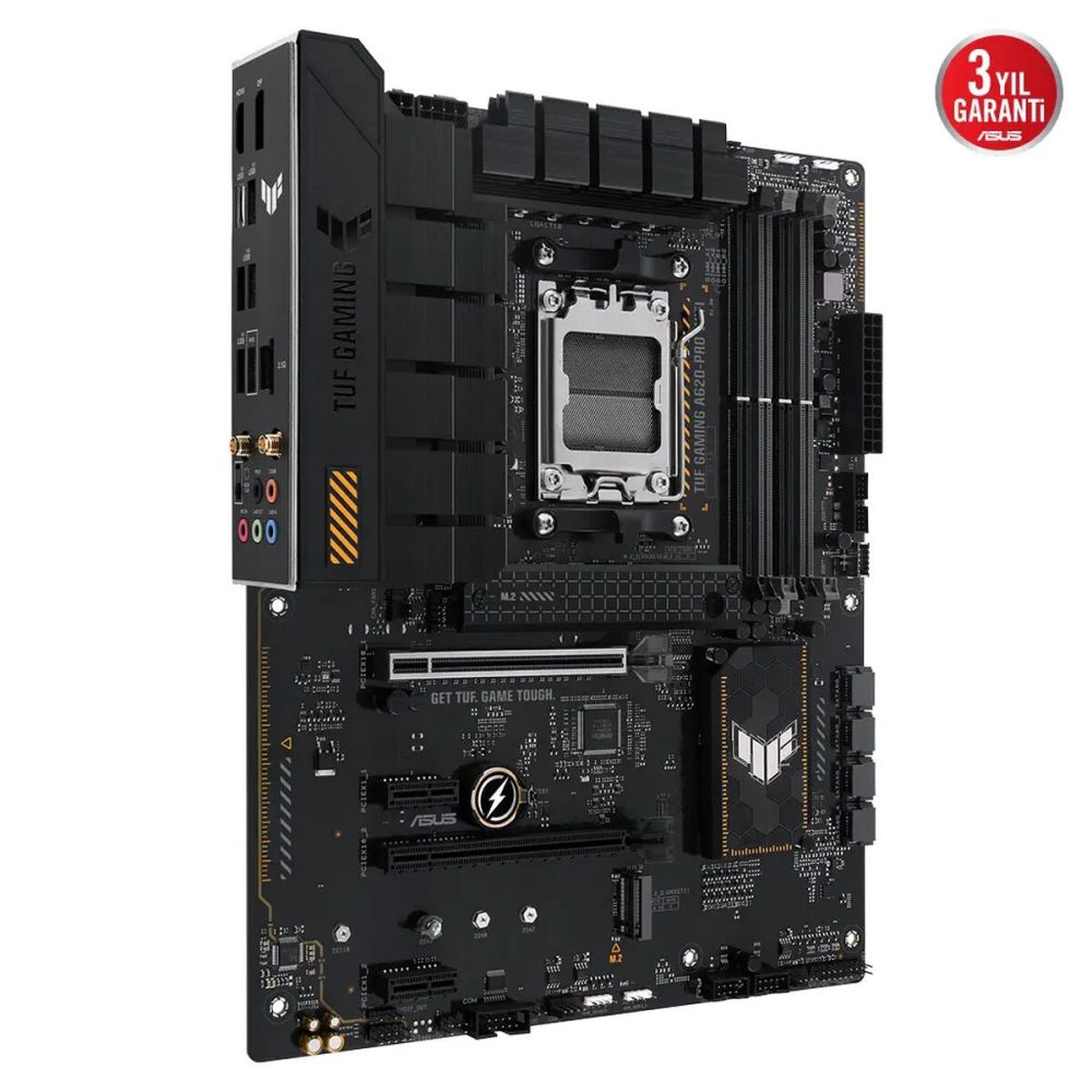 ASUS TUF GAMING A620-PRO WIFI, 4xDDR5, 2x M.2, HDMI, DP, Type-C, AM5 S