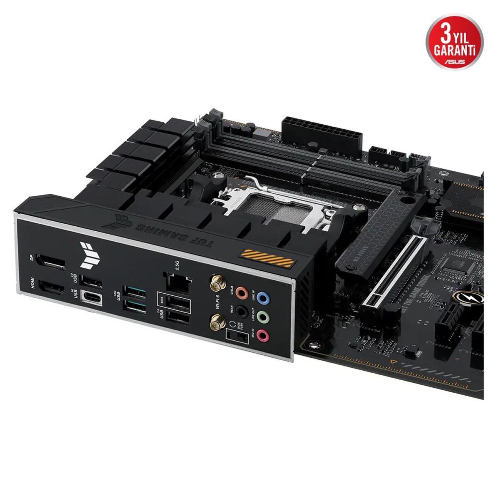 ASUS TUF GAMING A620-PRO WIFI, 4xDDR5, 2x M.2, HDMI, DP, Type-C, AM5 S
