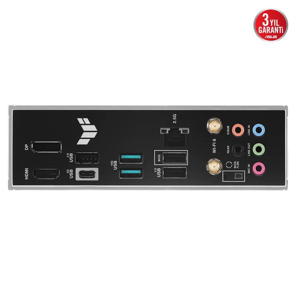 ASUS TUF GAMING A620-PRO WIFI, 4xDDR5, 2x M.2, HDMI, DP, Type-C, AM5 S