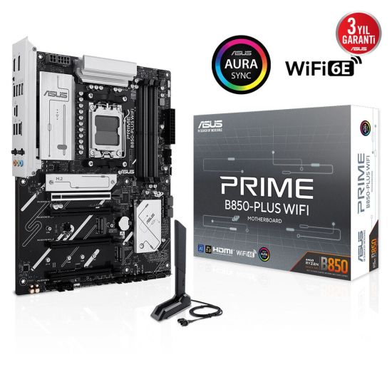 ASUS PRIME B850-PLUS WIFI, 4xDDR5, 3x M.2, HDMI, DP, Type-C, Wi-Fi 6E,