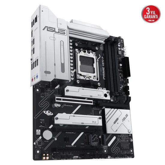 ASUS PRIME X870-P, 4xDDR5, 4xM.2, HDMI, DP, Type-C, AM5 Soket GAMING A