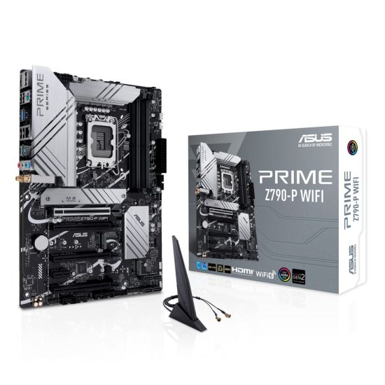 ASUS PRIME Z790-P WIFI, 4xDDR5, 3x M.2, HDMI, DP, Type-C, Wi-Fi 6, Blu