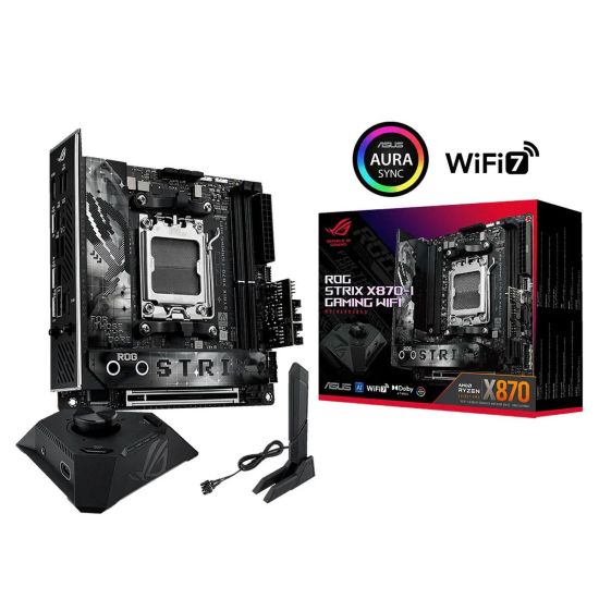 ASUS ROG STRIX X870-I GAMING WIFI, 2xDDR5, 2xM.2, HDMI, DP, Type-C, Wi