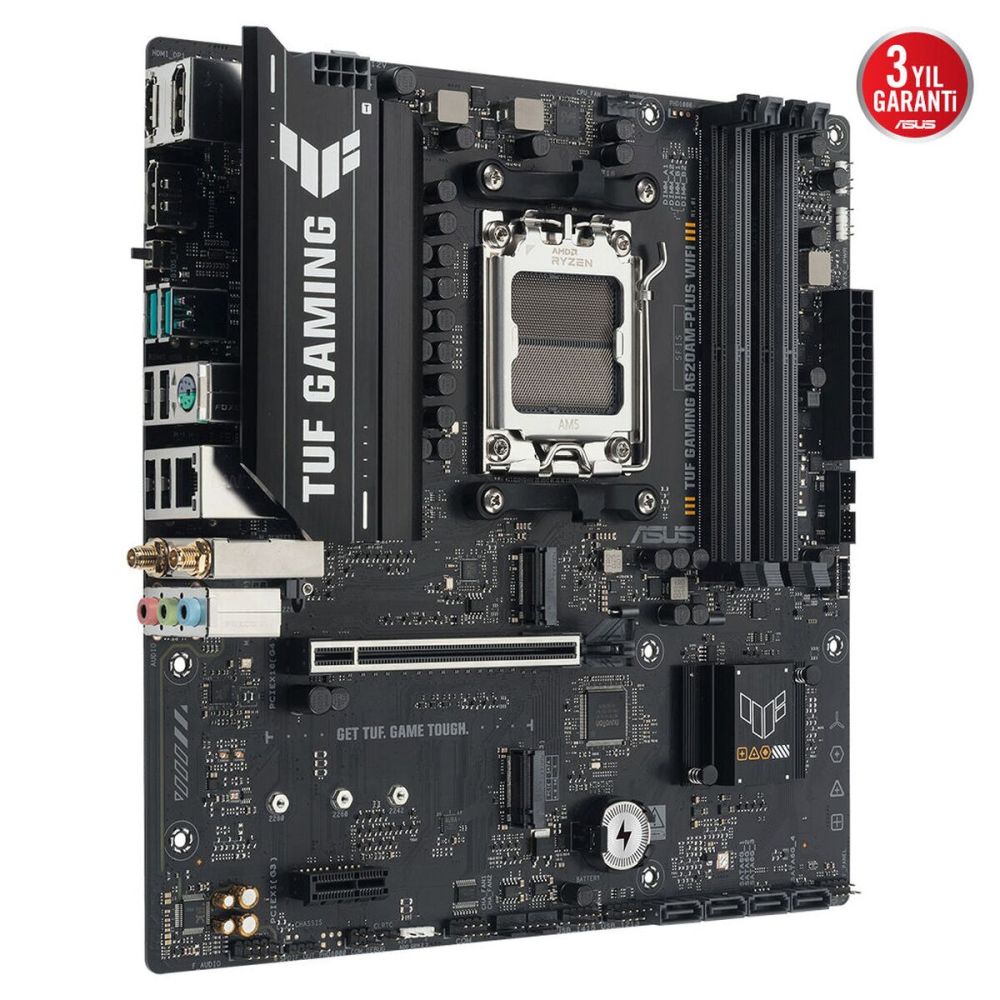 ASUS TUF GAMING A620AM-PLUS WIFI, 4xDDR5, 2x M.2, HDMI, 2xDP, Wi-Fi 6,