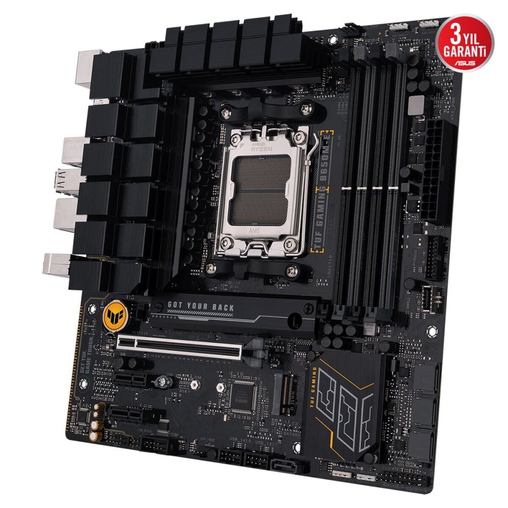 ASUS TUF GAMING B650M-E, 4xDDR5, 2x M.2, HDMI, 2xDP, Type-C, AM5 Soket