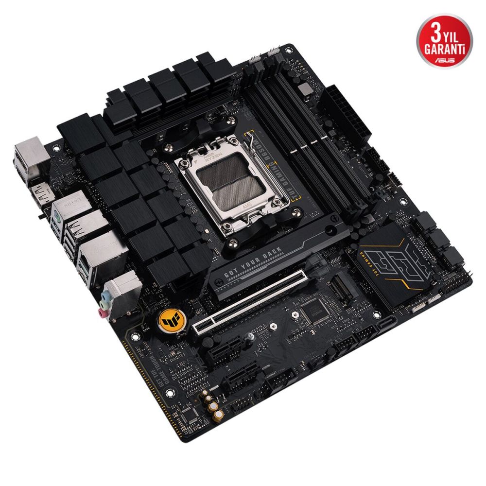 ASUS TUF GAMING B650M-E, 4xDDR5, 2x M.2, HDMI, 2xDP, Type-C, AM5 Soket