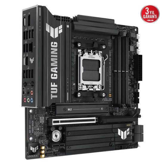 ASUS TUF GAMING B850M-PLUS WIFI, 4xDDR5, 3x M.2, HDMI, DP, Type-C, Wi-